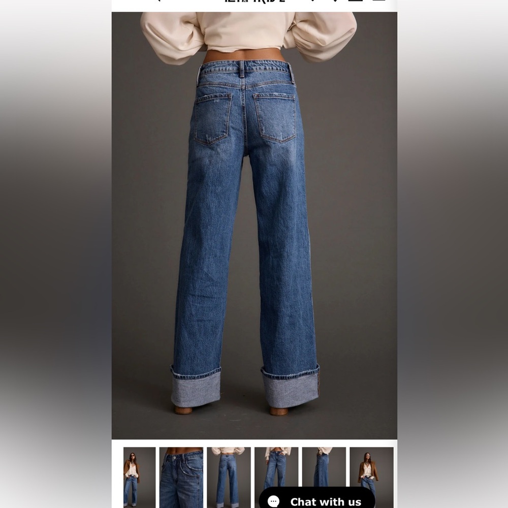 12th Tribe brand new Presley cut straight leg jeans
HOT NEW TREND❤️ - Picture 4 of 6